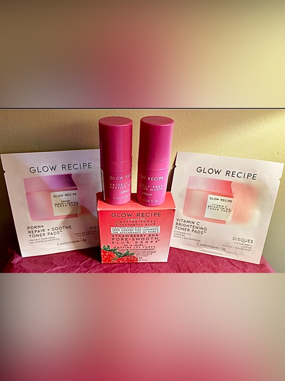Glow Recipe-Various-Strawberry, Prickly Pear & Vit C Samples/Mini’s
